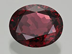 34395 12.22 ct Garnet (Pyrope-Almandine) from Madagascar