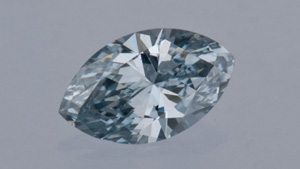 0.49-ct Blue Diamond 