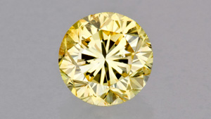 Round Brilliant Fancy Color Diamond