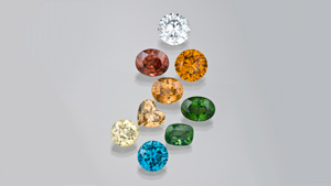 Wide Variety of Zircon Colors