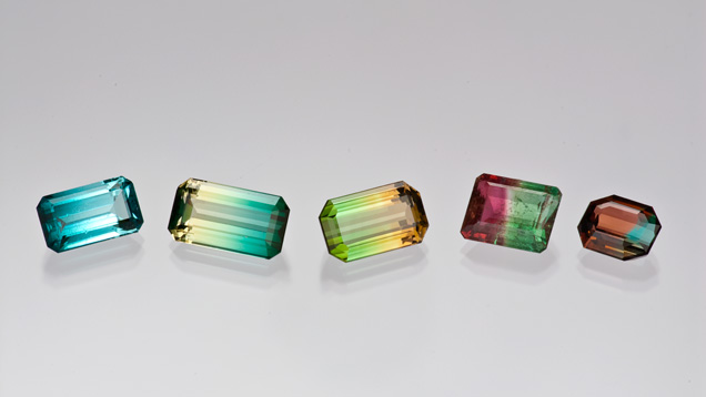 Color-zoned Tourmaline