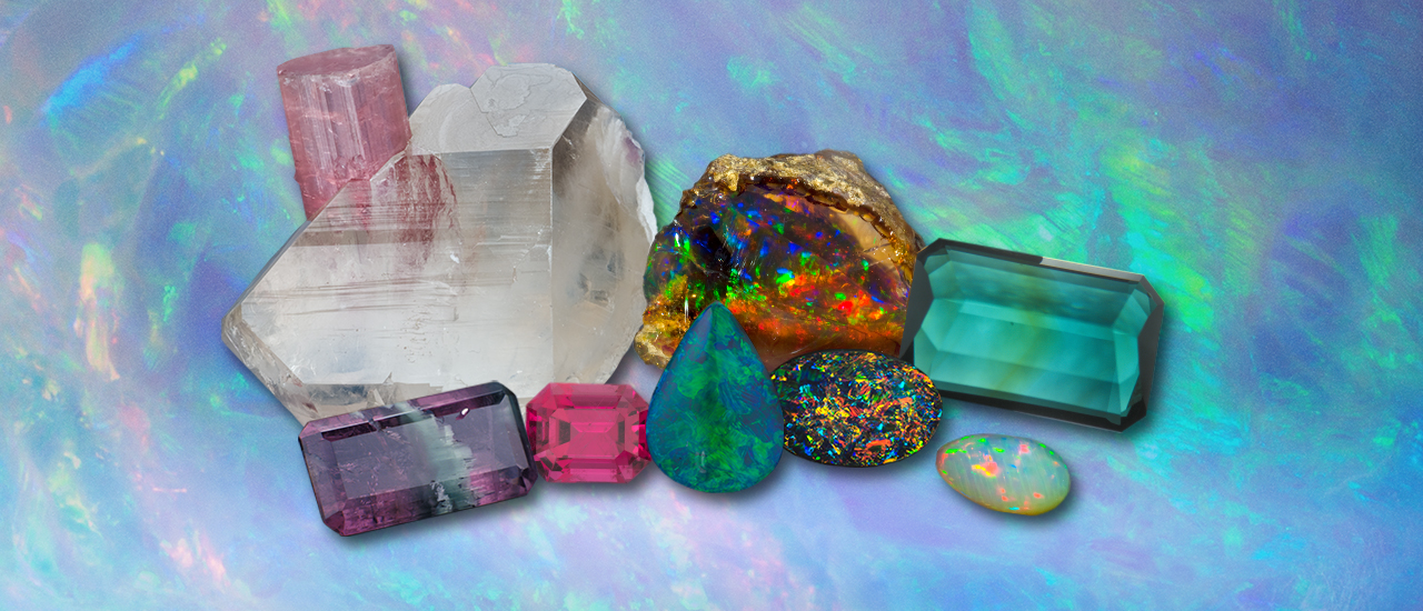 October Birthstones Opal Tourmaline