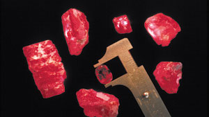 Rubies from Myanmar 