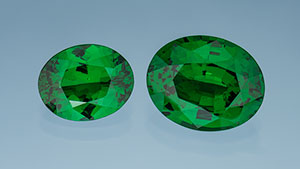 New tsavorite production from Scorpion mine